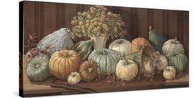 Tuscany Harvest-Janet Kruskamp-Stretched Canvas