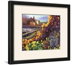 Tuscany Harvest-Clif Hadfield-Framed Photographic Print