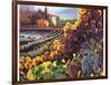 Tuscany Harvest-Clif Hadfield-Framed Art Print