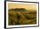 Tuscany hills at sunrise, Val d'Orcia, Tuscany,Italy.-ClickAlps-Framed Photographic Print