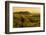 Tuscany hills at sunrise, Val d'Orcia, Tuscany,Italy.-ClickAlps-Framed Photographic Print