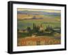 Tuscany Hills-Liz Jardine-Framed Art Print