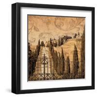 Tuscany II-Colin Floyd-Framed Art Print