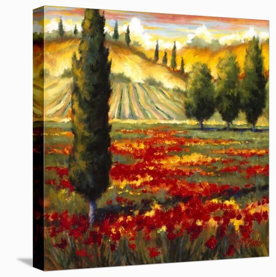 Tuscany in Bloom II-JM Steele-Stretched Canvas