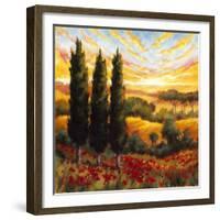 Tuscany in Bloom IV-null-Framed Giclee Print