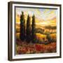 Tuscany in Bloom IV-null-Framed Giclee Print