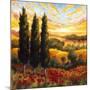 Tuscany in Bloom IV-null-Mounted Giclee Print