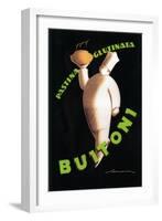 Tuscany, Italy - Buitoni Pasta Promotional Poster-Lantern Press-Framed Art Print