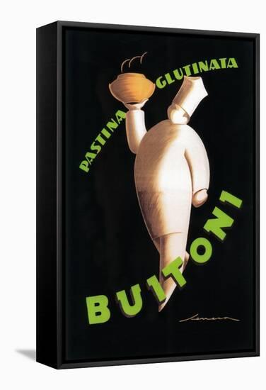 Tuscany, Italy - Buitoni Pasta Promotional Poster-Lantern Press-Framed Stretched Canvas