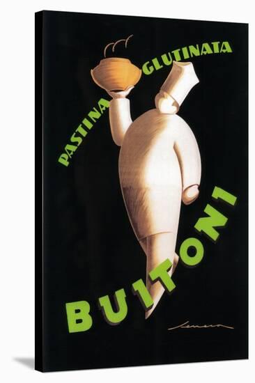 Tuscany, Italy - Buitoni Pasta Promotional Poster-Lantern Press-Stretched Canvas