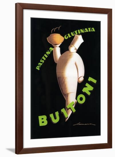 Tuscany, Italy - Buitoni Pasta Promotional Poster-Lantern Press-Framed Art Print