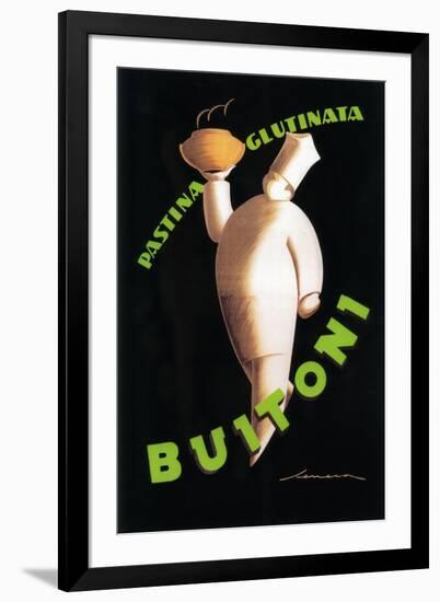 Tuscany, Italy - Buitoni Pasta Promotional Poster-Lantern Press-Framed Art Print