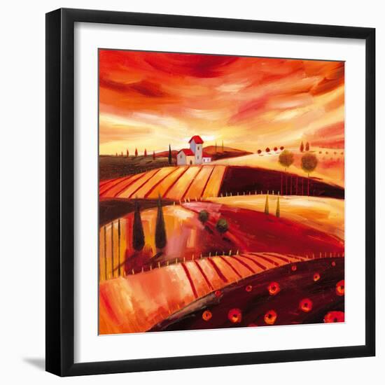 Tuscany IV-Ronald Sweeney-Framed Giclee Print