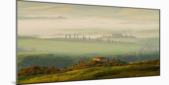 Tuscany Morning-Jenny Chin-Mounted Photographic Print