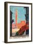 Tuscany - Siena, 1925-null-Framed Giclee Print