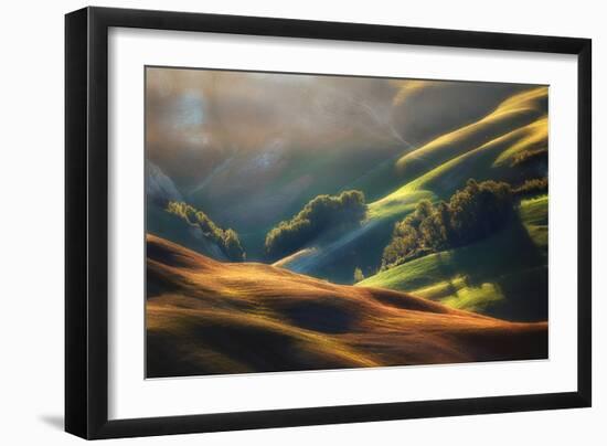 Tuscany Sunrise-Jarek Pawlak-Framed Photographic Print