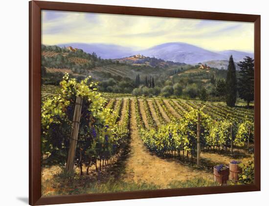 Tuscany Vines-Michael Swanson-Framed Art Print