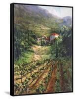 Tuscany Vineyard-Art Fronckowiak-Framed Stretched Canvas