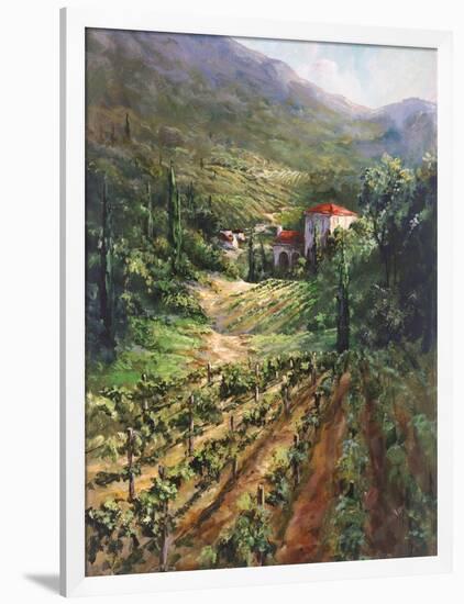Tuscany Vineyard-Art Fronckowiak-Framed Art Print