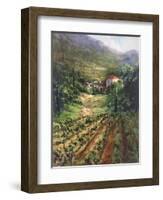 Tuscany Vineyard-Art Fronckowiak-Framed Art Print