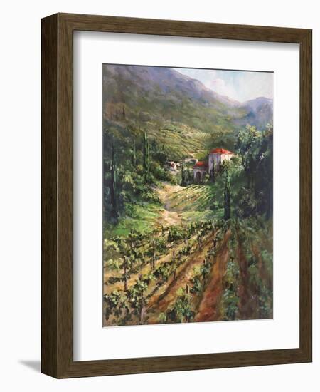 Tuscany Vineyard-Art Fronckowiak-Framed Art Print