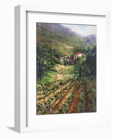 Tuscany Vineyard-Art Fronckowiak-Framed Art Print