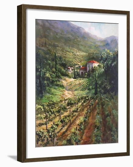 Tuscany Vineyard-Art Fronckowiak-Framed Art Print