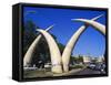 Tusk Arches, Mombasa, Kenya, Africa-Ken Gillham-Framed Stretched Canvas