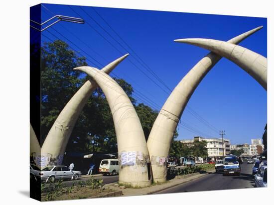 Tusk Arches, Mombasa, Kenya, Africa-Ken Gillham-Stretched Canvas