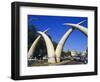 Tusk Arches, Mombasa, Kenya, Africa-Ken Gillham-Framed Photographic Print