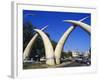 Tusk Arches, Mombasa, Kenya, Africa-Ken Gillham-Framed Photographic Print