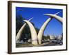 Tusk Arches, Mombasa, Kenya, Africa-Ken Gillham-Framed Photographic Print