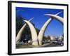 Tusk Arches, Mombasa, Kenya, Africa-Ken Gillham-Framed Photographic Print