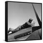 Tuskegee Airman, 1945-Toni Frissell-Framed Stretched Canvas