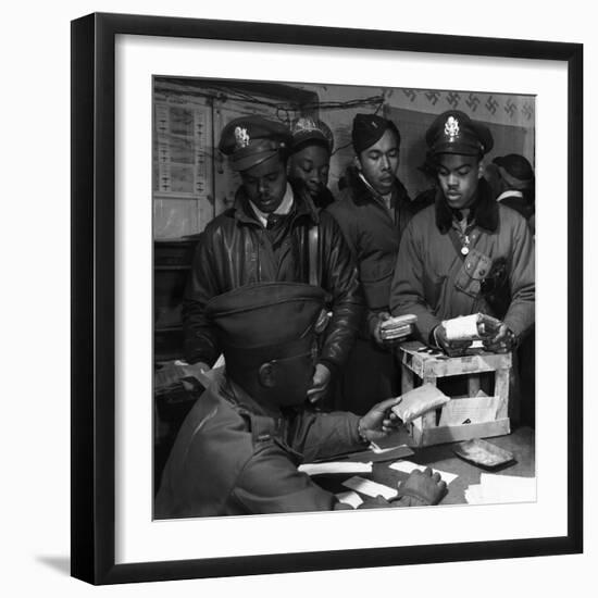 Tuskegee Airmen, 1945-Toni Frissell-Framed Giclee Print