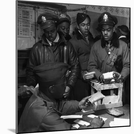 Tuskegee Airmen, 1945-Toni Frissell-Mounted Giclee Print