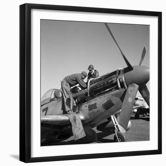 Tuskegee Airmen, 1945-Toni Frissell-Framed Giclee Print