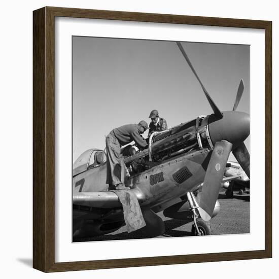 Tuskegee Airmen, 1945-Toni Frissell-Framed Premium Giclee Print