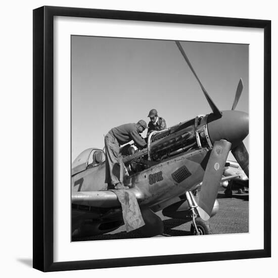 Tuskegee Airmen, 1945-Toni Frissell-Framed Premium Giclee Print