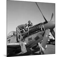 Tuskegee Airmen, 1945-Toni Frissell-Mounted Giclee Print