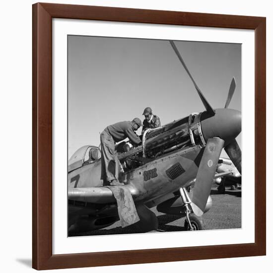 Tuskegee Airmen, 1945-Toni Frissell-Framed Giclee Print