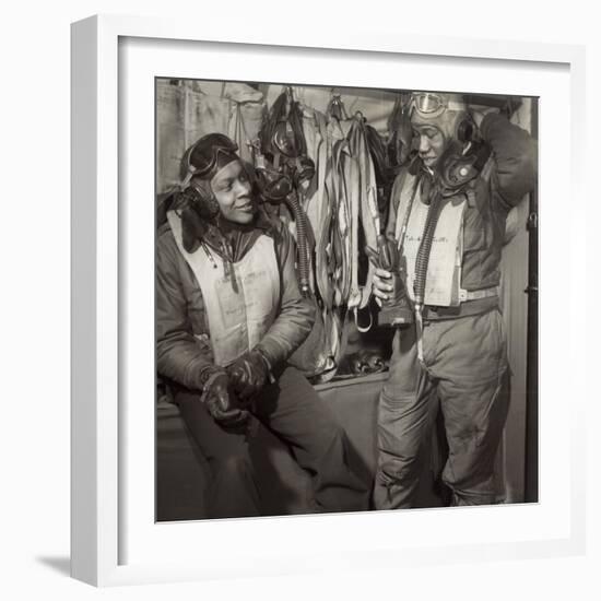 Tuskegee Airmen, 1945-Toni Frissell-Framed Giclee Print