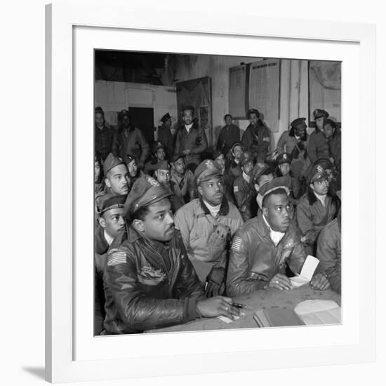 Tuskegee Airmen, 1945-Toni Frissell-Framed Giclee Print