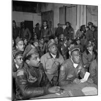 Tuskegee Airmen, 1945-Toni Frissell-Mounted Giclee Print