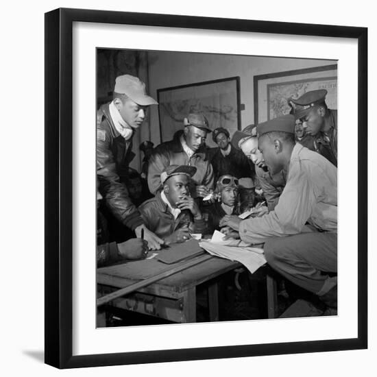 Tuskegee Airmen, 1945-Toni Frissell-Framed Giclee Print