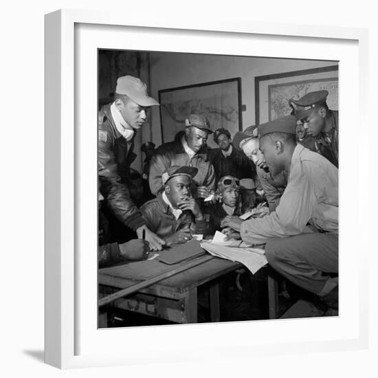 Tuskegee Airmen, 1945-Toni Frissell-Framed Giclee Print