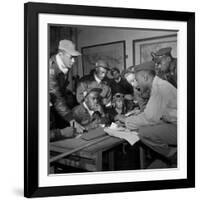 Tuskegee Airmen, 1945-Toni Frissell-Framed Giclee Print