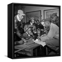 Tuskegee Airmen, 1945-Toni Frissell-Framed Stretched Canvas