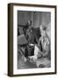 Tuskegee Airmen Woodrow W. Crockett and Edward C. Gleed, Ramitelli, Italy, March 1945-null-Framed Art Print