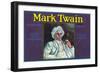 Tustin, California, Mark Twain Brand Citrus Label-Lantern Press-Framed Art Print